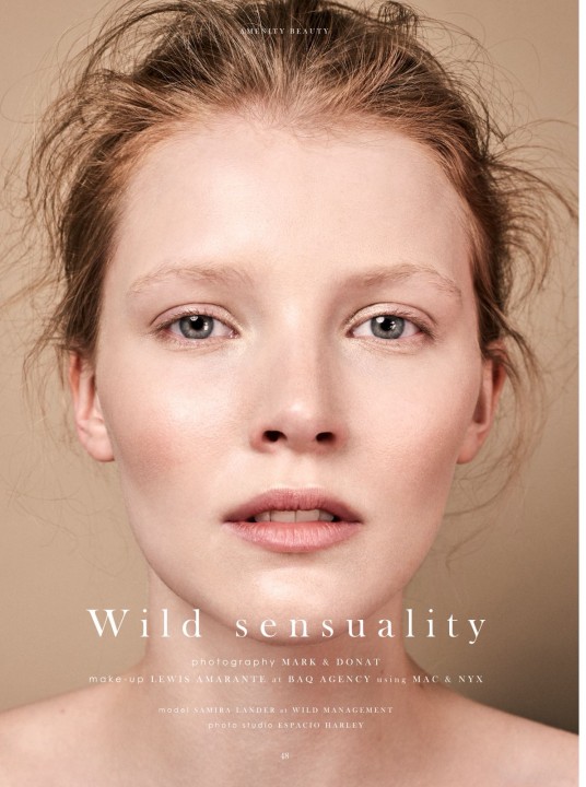 Amenity Fashion Magazine - Wild Sensuality - Mark & Donat - 2018